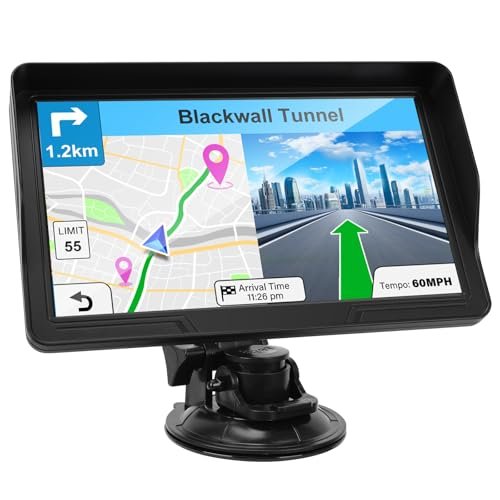GPS Navigator for Car Truck RV, 9-Inch HD Touchscreen GPS