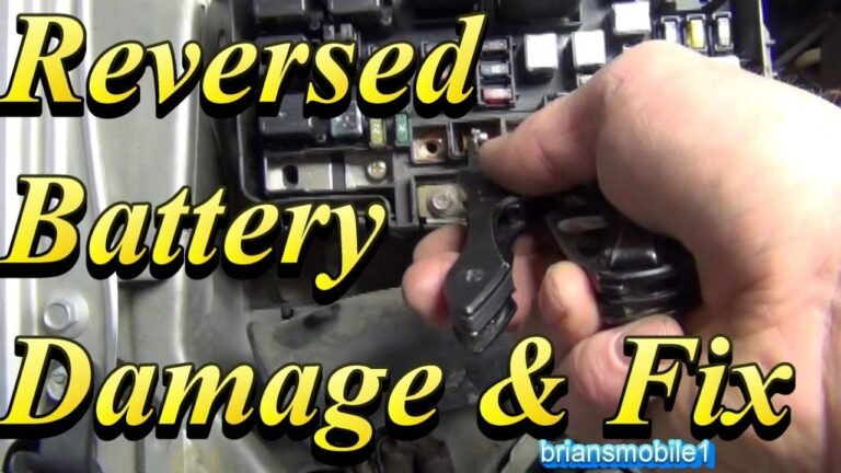 View of Hooked Battery Up Backwards Now Car Won't Start: How to Troubleshoot ...