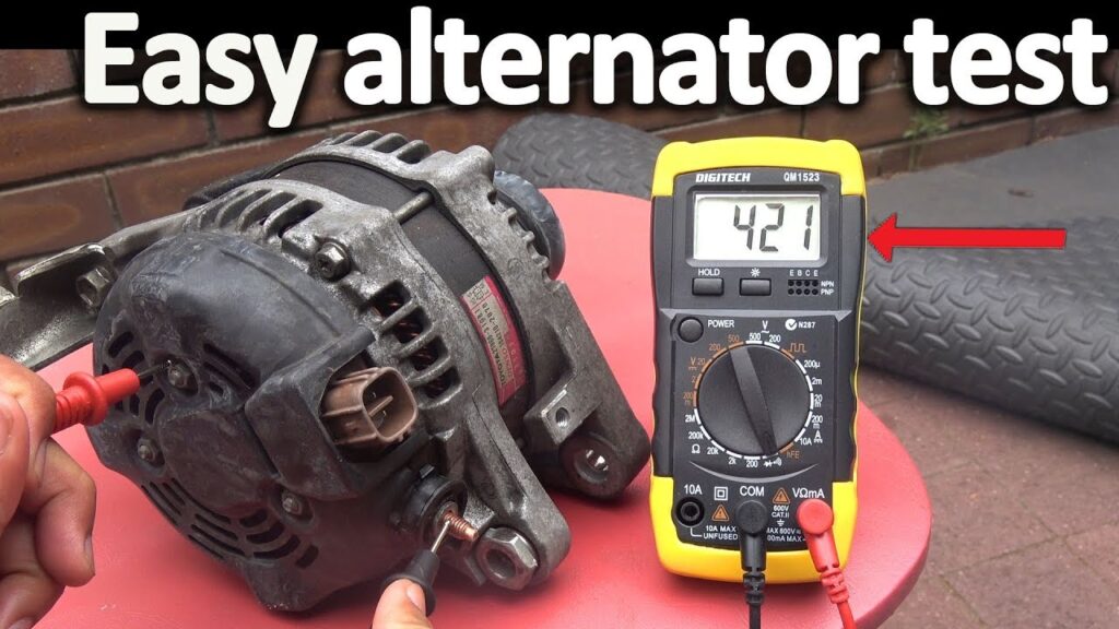 Can You Test an Alternator off the Car