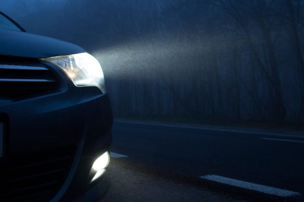 Car Headlights Flickering