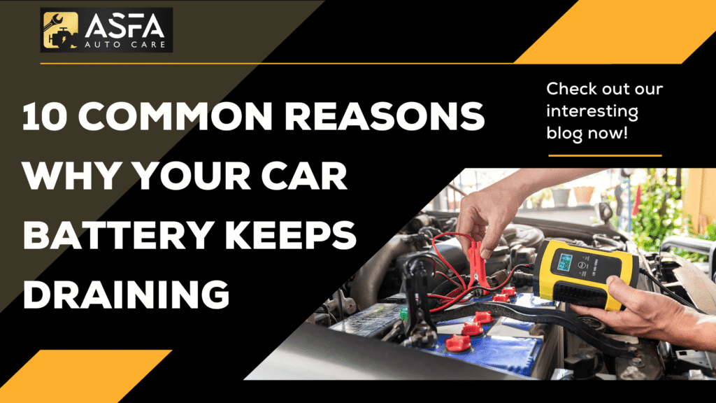 Causes of Battery Drain in Car