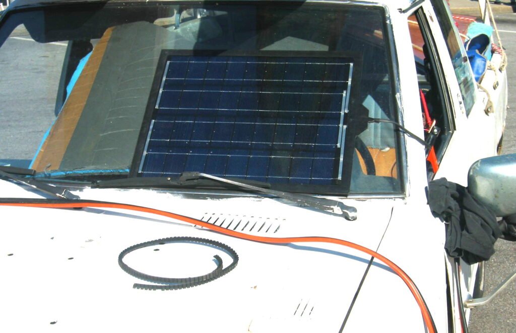 Charge Car Battery With Solar Panel