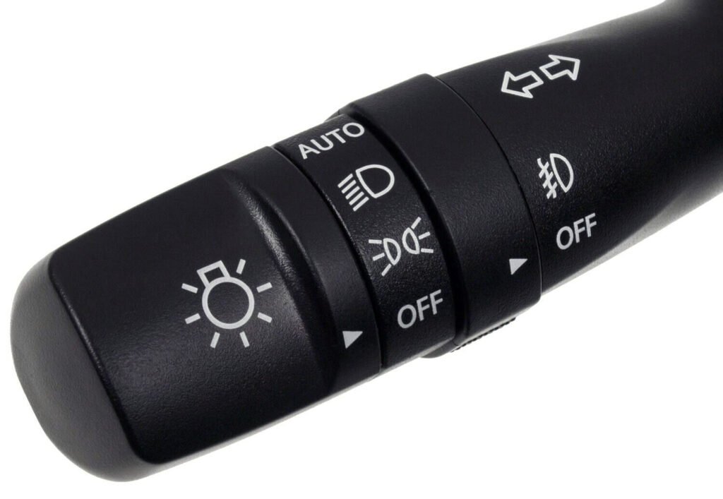 Headlight Signal in Car