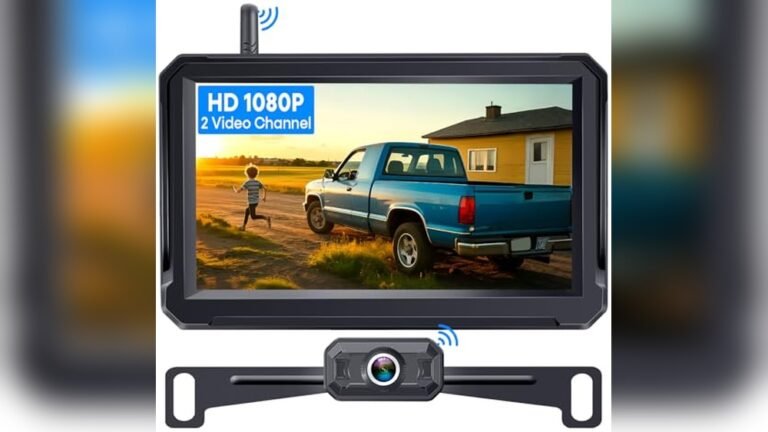 Best Bluetooth Reversing Camera for Car with HD Night Vision and Waterproof Design