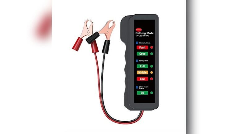 Best How to Check Alternator on Reliable 12V Battery Testers