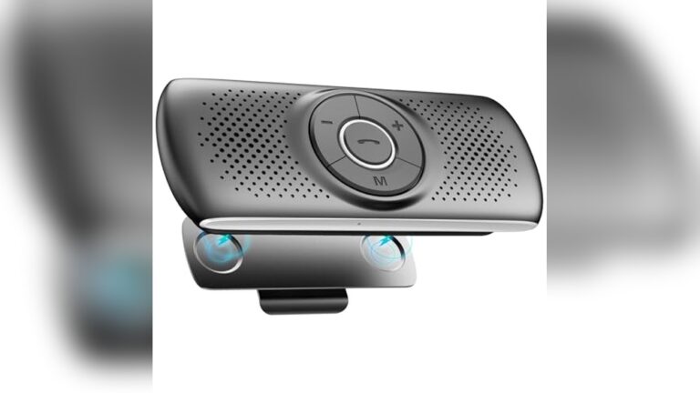 Best in Car Bluetooth Speaker for Hands-Free Calls and Music Playback
