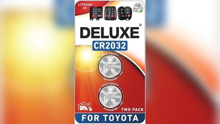 Best Toyota Corolla Car Key Battery: Top Reliable Replacements Reviewed