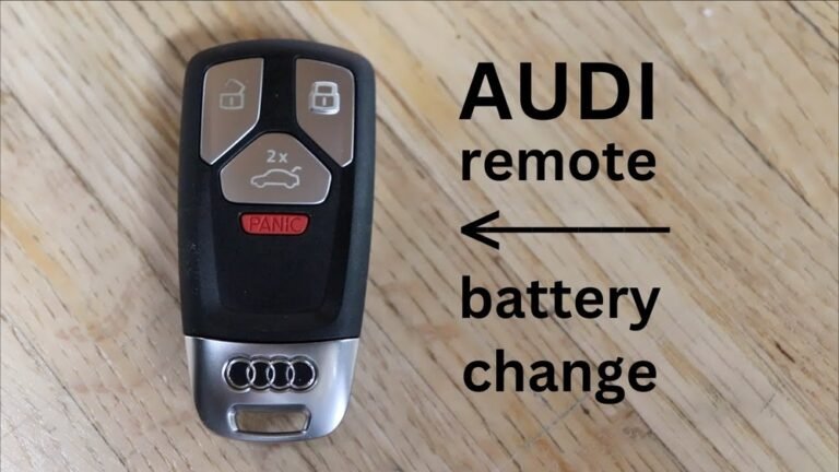 Why Audi Car Key Battery Type Matters: Ultimate Replacement Guide