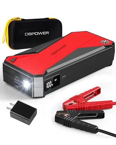 DBPOWER Peak 3000A 18000mAh Portable Car Jump Starter