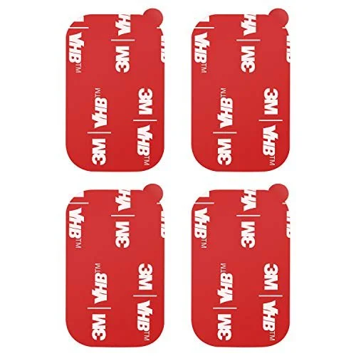 APPS2Car 3M Vhb Sticky Adhesive Pads Replacement Mounting Tape 4 Pcs