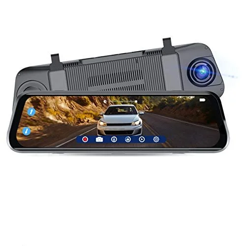 SYLVANIA - Roadsight Mirror Dash Camera and Backup Camera