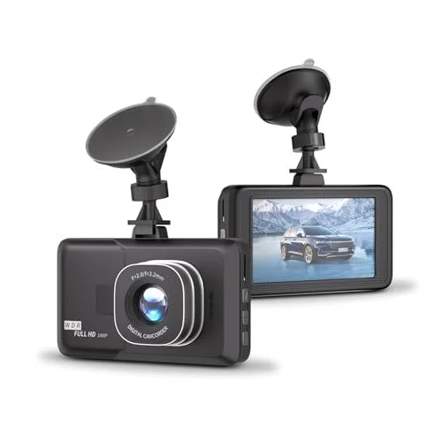3 Inch 1080p Full HD Dash Cam for Cars